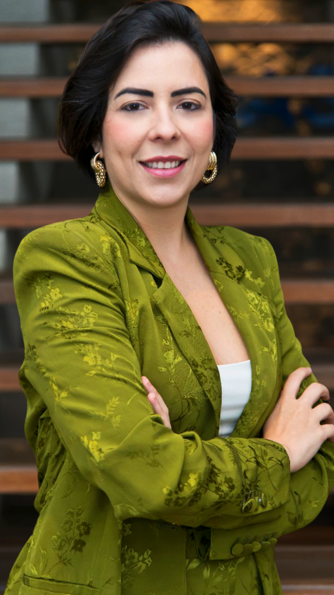 Retrato oficial de Amanda Lobão, sócia-fundadora